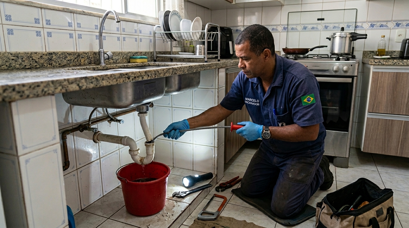 Limpeza de Canos com Equipamento em Uberlândia‑MG